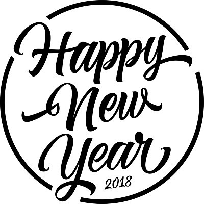 EPS 해외이미지 손글씨 일러스트 글자캘리그라피 사람없음 새해인사 심플 해피뉴이어 레터링 해외일러스트 캘리그라피 새해 인사 파일형식 벡터 이미지허브