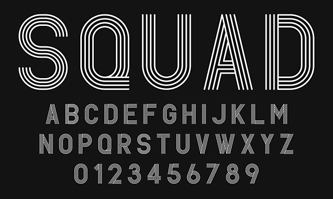 EPS 해외이미지 디자인 알파벳 영어 일러스트 대문자 타이포그라피 사람없음 세트 숫자 그룹 플랫 심플 조합형타이포 미니멀 해외일러스트 문자 파일형식 벡터 이미지허브