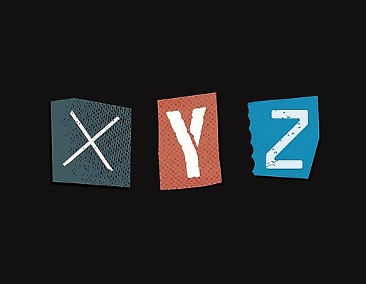EPS 해외이미지 알파벳 조각 일러스트 타이포그라피 사람없음 세트 X 모자이크 Z Y 엘리먼트 해외일러스트 문자 영어 파일형식 벡터 이미지허브