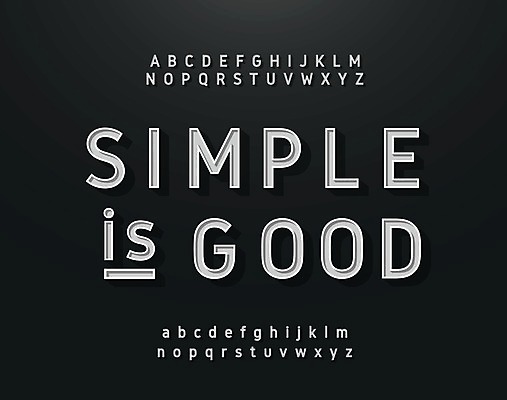 EPS 해외이미지 디자인 알파벳 영어 일러스트 대문자 타이포그라피 사람없음 세트 플랫 클래식 심플 조합형타이포 해외일러스트 문자 컨셉 파일형식 벡터 이미지허브