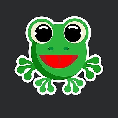 EPS 해외이미지 동물 템플릿 캐릭터 디자인 행복 야생동물 스티커 일러스트 자연 개구리 미술 타이포그라피 그래픽 컬러풀 라벨 플랫 눈동자 만화 고립 해외일러스트 일러캐릭터 문자 감정 컬러 문화예술 프레임 양서류 눈_신체부위 생태계 파일형식 벡터 이미지허브