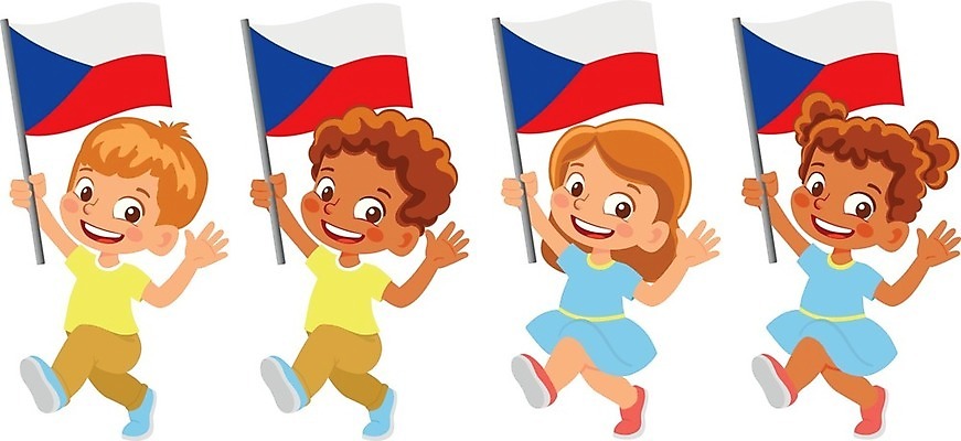 EPS 해외이미지 클립아트 손 배너 물결 어린이 일러스트 축제 축하 깃발 심볼 체코 바둑 공화국 해외일러스트 유럽 나라 컨셉 놀이 사람 신체부위 파일형식 벡터 이미지허브