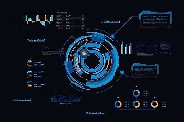 EPS 해외이미지 지구 일러스트 사람없음 그래픽 파란색 세계 지구본 디지털 네트워크 지리 가상 해외일러스트 컬러 파일형식 벡터 이미지허브