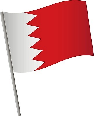 EPS 해외이미지 물결 일러스트 깃발 심볼 깃대 봉 고립 바레인 해외일러스트 중동 파일형식 벡터 이미지허브