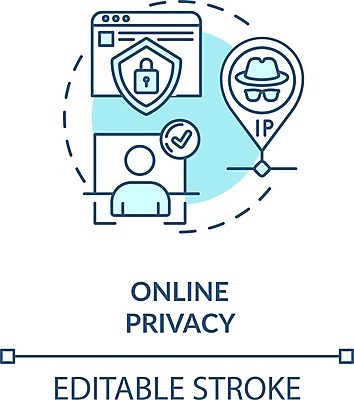 EPS 해외이미지 컨셉 사람없음 정보 암호 보호 비밀 보안 온라인 개인정보 사생활 해외일러스트 안전 파일형식 벡터 이미지허브