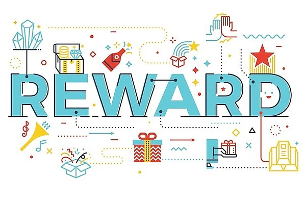 EPS 해외이미지 디자인 영어 별 하늘색 일러스트 타이포그라피 사람없음 선물상자 오픈 샴페인 나팔 다이아몬드 하이파이브 금괴 보너스 레터링 해외일러스트 자연요소 문자 악기 주류 선물 손짓 파란색 상자 황금 보석 파일형식 벡터 이미지허브