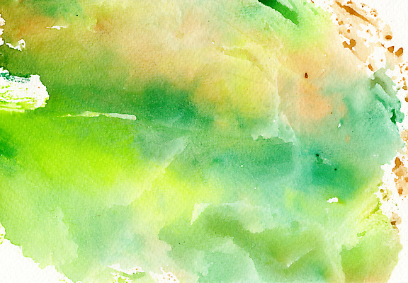 포토 JPG 해외이미지 백그라운드 붓터치 수채화 사람없음 초록색 노란색 물감 번짐 파스텔톤 해외포토 컬러 미술도구 파일형식 효과 이미지허브