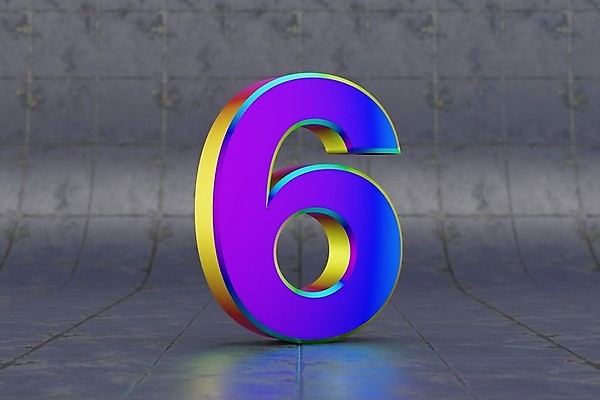 포토 JPG 해외이미지 캐릭터 알파벳 백그라운드 일러스트 사람없음 빛 반짝임 컬러풀 숫자 반사 3D 금속 6 타일 만들기 광택 타입 고립 콘크리트 해외일러스트 문자 영어 컬러 모션 재질 디지털합성 파일형식 이미지허브