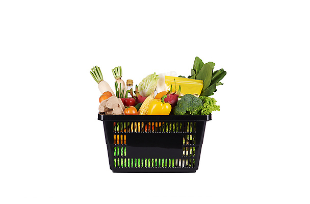 포토 JPG 해외이미지 잡화 음식 다이어트 채소 과일 건강 종류 사람없음 초록색 쇼핑 바구니 상점 여러개 우유 흰색 신선 시장 구매 상품 균형 플라스틱 먹기 가득함 유기농 날것 슈퍼마켓 고립 해외포토 웰빙 컬러 다수 모션 재질 유제품 파일형식 이미지허브