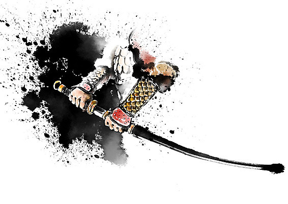 PSD 남자 일러스트 캘리그라피 붓터치 한명 사람 성인 신체부위 한국인 양손 잡기 칼 군복 번짐 검술 장군 검집 뽑기 성인남자한명만 국내일러스트 직업 1 손 유니폼 모션 동양인 남자한명만 성인남자만 파일형식 효과