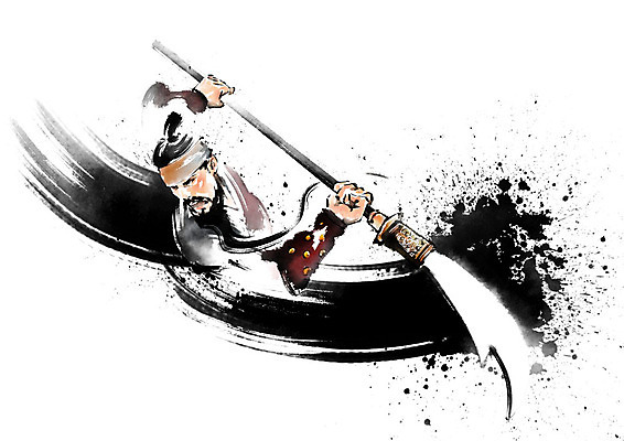 PSD 남자 창 일러스트 캘리그라피 붓터치 한명 사람 상반신 성인 군인 한국인 무도 전통의상 군복 번짐 성인남자한명만 국내일러스트 직업 1 전통 무기 스포츠 유니폼 동양인 국군 남자한명만 성인남자만 파일형식 효과