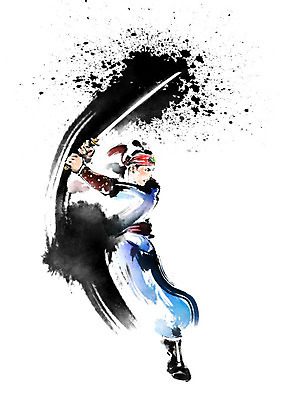 전신 PSD 응시 남자 일러스트 캘리그라피 붓터치 한명 들기 사람 성인 군인 한국인 칼 전통의상 군복 번짐 검술 성인남자한명만 국내일러스트 직업 1 전통 시선 유니폼 모션 동양인 국군 남자한명만 성인남자만 파일형식 효과