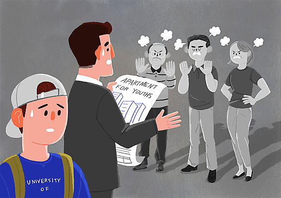 전신 PSD 여자 남자 중년 일러스트 사람 여러명 상반신 청년 성인 희망 설계도 금지 좌절 반대 불만 곤란 보금자리 어려움 힘듦 성인만 국내일러스트 감정 다수 컨셉 건설업 파일형식