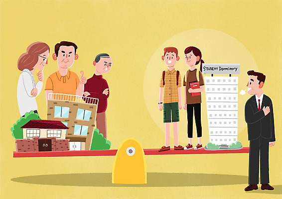 전신 PSD 여자 남자 중년 일러스트 아파트 주택 미소 사람 여러명 상반신 청년 희망 최고 균형 만족 화합 안심 시소 이웃 보금자리 분양 주민 성인만 국내일러스트 감정 다수 부동산 표정 육류 성인 건물 놀이기구 파일형식