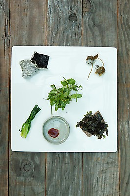 포토 JPG 한식 음식 실내 사람없음 하이앵글 김 상차림 전라도 나물 건강식 두릅 초고추장 플랫레이 사찰음식 부각 나무배경 국내포토 뷰포인트 백그라운드 불교 채소 반찬 한국 내부 양념 해조류 플랫 파일형식