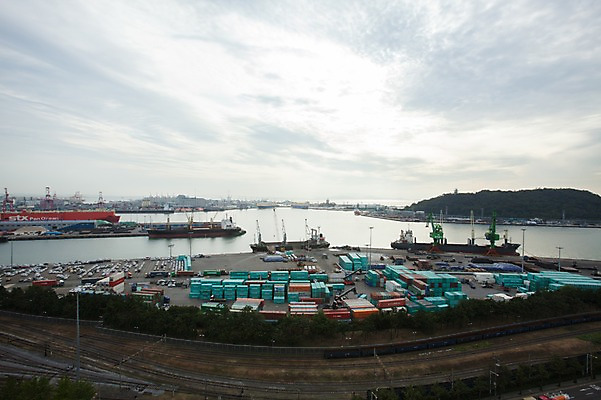 포토 JPG 주간 바다 풍경 사람없음 야외 항구 컨테이너 인천 차이나타운 국내포토 자연요소 산업 교통시설 한국 관광지 파일형식