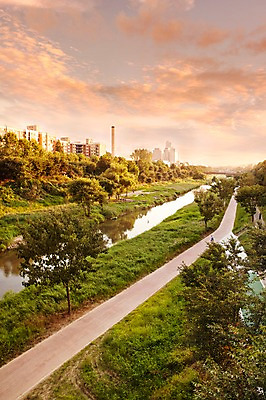 포토 JPG 주간 나무 구름 하늘 서울 사람없음 야외 도시풍경 노을 산책로 양재천 국내포토 자연요소 식물 길 한국 풍경 도시 파일형식