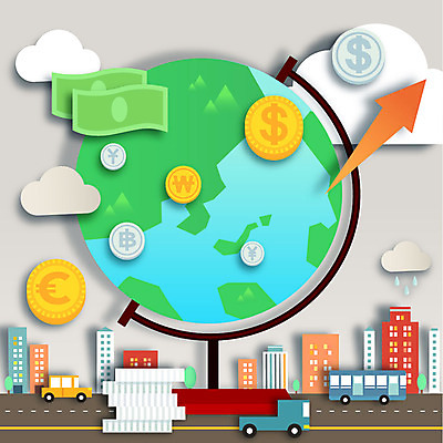 구름 교육 화살표 도로 지폐 일러스트 자동차 버스 빌딩 사람없음 건물 금융 지구본 달러 동전 트럭 유로 도시 원화 엔 페이퍼아트 국내일러스트 AI파일 자연요소 건축물 길 육상교통 돈 교통시설 대중교통 경제 파일형식 벡터