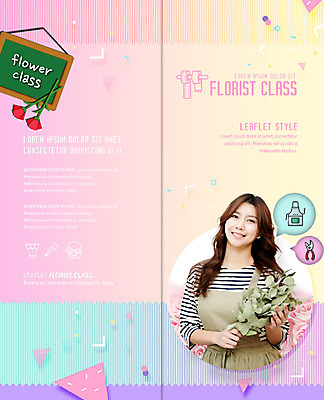 PSD 템플릿 표지디자인 북디자인 응시 출판디자인 여자 표지 꽃 리플렛 2단접지 북커버 한명 미소 들기 사람 팜플렛 상반신 20대 성인 한국인 꽃꽂이 강습 클래스 플로리스트 성인여자한명만 이미지템플릿 식물 직업 1 시선 모션 표정 동양인 청년 원예 여자한명만 성인여자만 파일형식