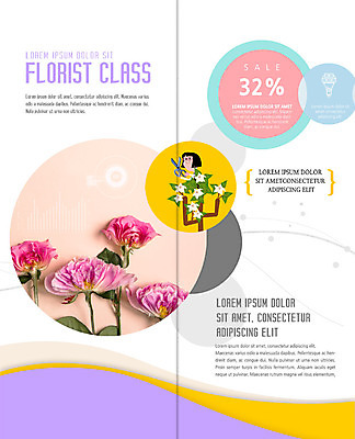 PSD 템플릿 표지디자인 북디자인 출판디자인 여자 꽃 내지 리플렛 2단접지 북커버 한명 사람 팜플렛 상반신 성인 세일 원형 꽃꽂이 강습 조경가위 클래스 플로리스트 성인여자한명만 이미지템플릿 도형 식물 직업 1 가위_도구 원예 여자한명만 성인여자만 파일형식