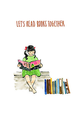 PSD 여자 어린이라이프 어린이 일러스트 한명 사람 앉기 소녀 책 소파 독서 여러권 소녀한명만 국내일러스트 1 라이프스타일 다수 의자 모션 여자한명만 소녀만 파일형식