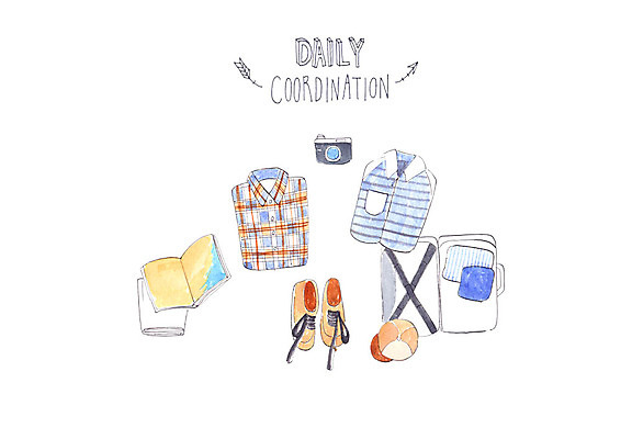 PSD 패션 여행 와이셔츠 일러스트 수채화 사람없음 책 카메라 캐리어 남성복 스니커즈 여행용품 코디 캡모자 국내일러스트 모자_잡화 옷 운동화 셔츠 전자제품 여행가방 오브젝트 파일형식