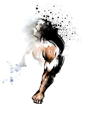 PSD 남자 일러스트 캘리그라피 붓터치 한명 사람 상반신 성인 주먹 근육질 번짐 팔근육 팔뚝 성인남자한명만 국내일러스트 1 모션 근육 신체부위 몸매 남자한명만 성인남자만 파일형식 효과