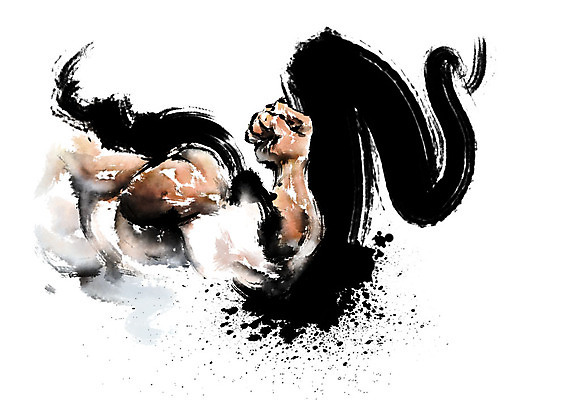 PSD 남자 일러스트 캘리그라피 붓터치 한명 사람 상반신 성인 주먹 번짐 알통 팔근육 성인남자한명만 국내일러스트 1 모션 근육 남자한명만 성인남자만 파일형식 효과