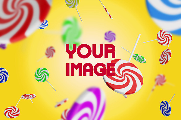 PSD 편집 편집이미지 백그라운드 막대사탕 사람없음 노란색 3D 달콤 디지털합성 즐거움 오브젝트 쏟아짐 풍요 많음 편집소스 이미지편집 편집3D 감정 컬러 컨셉 모션 사탕 맛 파일형식