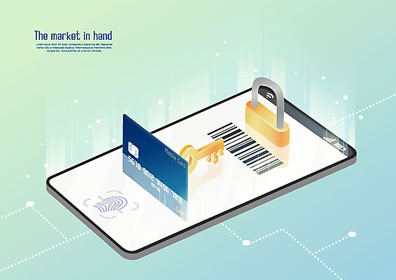 일러스트 열쇠 모바일 자물쇠 사람없음 스마트폰 신용카드 보안 바코드 온라인쇼핑 모바일쇼핑 지문인식 핀테크 온라인구매 국내일러스트 AI파일 안전 금융 핸드폰 스마트기기 쇼핑 온라인 생체인식기술 파일형식 벡터