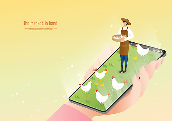전신 손 여자 여러마리 일러스트 모바일 병아리 한명 미소 들기 사람 초원 성인 신체부위 스마트폰 농장 계란 닭 온라인쇼핑 모바일쇼핑 온라인구매 성인여자한명만 국내일러스트 AI파일 1 다수 농업 모션 조류 표정 핸드폰 스마트기기 쇼핑 알 온라인 여자한명만 성인여자만 파일형식 벡터