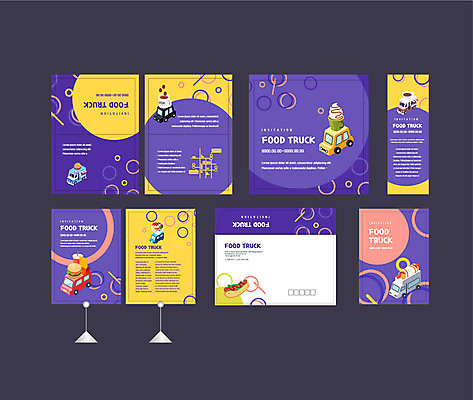 템플릿 배너템플릿 커피 음료 아이스크림 샌드위치 이벤트 사람없음 세트 머그컵 햄버거 현수막 전단 엽서 초대장 약도 푸드트럭 소봉투 행사세트 행사템플릿 AI파일 배너 음식 지도 디저트 편지봉투 카드_감사 패스트푸드 컵 트럭 편지 홍보물 파일형식 벡터