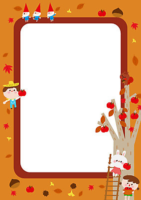 한마리 여자 남자 어린이 단풍 낙엽 일러스트 사다리 프레임 사람 두명 수확 가을 토끼 사과 밤 밤송이 은행잎 어린이세상 사과나무 난쟁이 사과따기 천진난만 프레임일러스트 어린이만 국내일러스트 AI파일 나무 1 계절 컨셉 잎 농업 과일 포유류 반려동물 견과류 도구 밤_견과류 파일형식 벡터