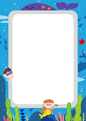 전신 여자 남자 어린이 일러스트 프레임 사람 상반신 성인 두명 여름 바닷속 바위 스노클링 산호 고래 어린이세상 인어공주 프레임일러스트 국내일러스트 AI파일 계절 포유류 동화 수중 수중동물 돌_바위 수상스포츠 자포동물 공주님 파일형식 벡터