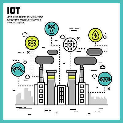 일러스트 공장 굴뚝 사람없음 기계 물방울 플랫 메모리칩 로봇 톱니바퀴 와이파이 충전 설정 컨베어밸트 사물인터넷 국내일러스트 AI파일 공업 정보기술 부속품 무선인터넷 파일형식 벡터