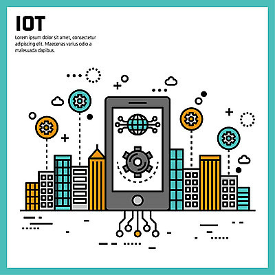 지구 일러스트 빌딩 사람없음 건물 스마트폰 도시 플랫 회로판 톱니바퀴 설정 사물인터넷 국내일러스트 AI파일 건축물 정보기술 핸드폰 스마트기기 파일형식 벡터