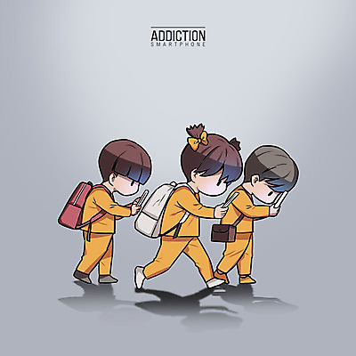 전신 PSD 응시 여자 남자 어린이 일러스트 회색배경 책가방 사람 세명 스마트폰 걷기 유치원생 사회이슈 체육복 유치원복 중독 스마트폰중독 어린이만 스몸비 국내일러스트 시선 옷 백그라운드 컨셉 가방 모션 핸드폰 스마트기기 운동복 회색 체육 신조어 파일형식