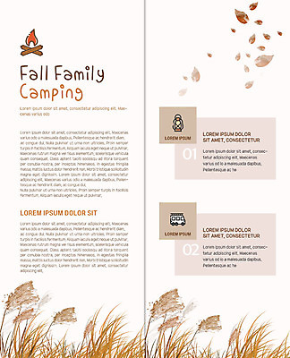 PSD 템플릿 표지디자인 북디자인 출판디자인 내지 리플렛 낙엽 2단접지 북커버 갈대 팜플렛 사람없음 갈색 가을풍경 캠핑 가을 랜턴 모닥불 캠핑카 갈대숲 흩날리기 이미지템플릿 식물 계절 컬러 잎 모션 자동차 불 레저 조명 풍경 숲 파일형식 가을_계절 갈대_식물
