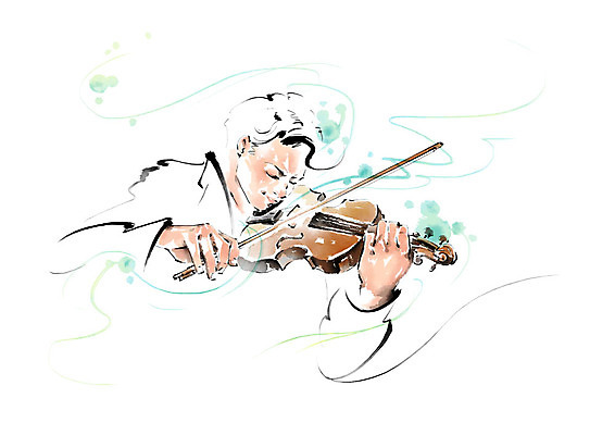 PSD 남자 연주 일러스트 캘리그라피 붓터치 한명 사람 상반신 성인 취미 연주자 바이올린 번짐 바이올리니스트 열중 성인남자한명만 국내일러스트 1 음악 현악기 음악가 남자한명만 성인남자만 파일형식 효과