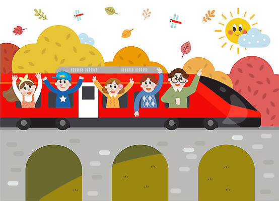 학생 여자 남자 어린이 단풍 일러스트 단풍나무 웃음 사람 여러명 상반신 성인 손들기 가을풍경 교사 기차 즐거움 가을소풍 기차여행 가교 국내일러스트 AI파일 나무 직업 건축물 감정 육상교통 여행 다수 잎 모션 대중교통 표정 풍경 소풍 파일형식 벡터 가을_계절