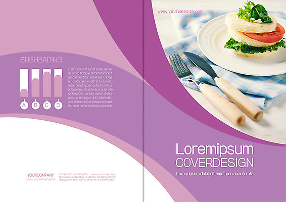 템플릿 표지디자인 북디자인 출판디자인 표지 리플렛 포크 북커버 그래프 샌드위치 팜플렛 사람없음 보라색 식탁보 나이프 아침식사 브런치 이미지템플릿 AI파일 식기 음식 컬러 식사 칼 파일형식 벡터