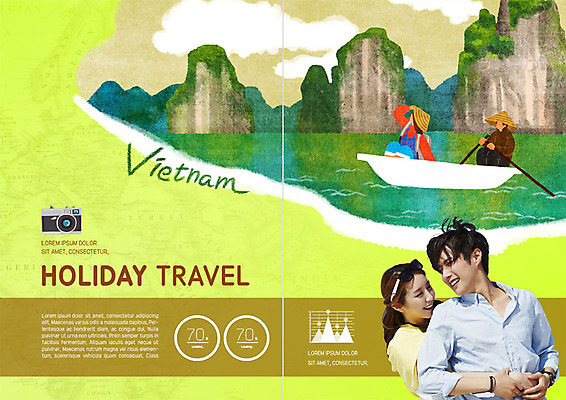 PSD 템플릿 표지디자인 북디자인 커플 응시 출판디자인 여자 남자 내지 리플렛 여행 북커버 그래프 휴가 미소 사람 팜플렛 여러명 상반신 20대 성인 카메라 손잡기 한국인 나룻배 베트남 백허그 연휴 하롱베이 성인만 이미지템플릿 시선 다수 배_교통 관계 모션 포옹 표정 동양인 청년 전자제품 공휴일 동남아시아 파일형식