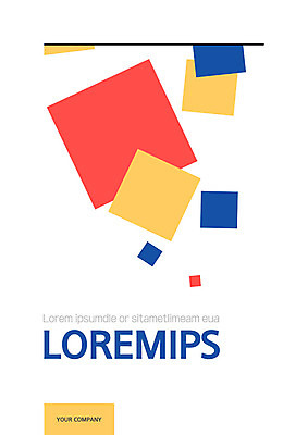 템플릿 표지 사람없음 빨간색 파란색 노란색 사각형 여러개 프레젠테이션 문서템플릿 서식 문서 제안서 겹침 이미지템플릿 AI파일 도형 컬러 다수 파일형식 벡터