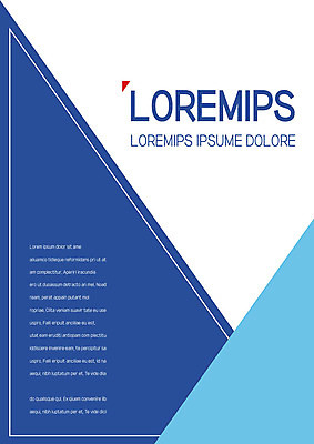 템플릿 표지 하늘색 사람없음 파란색 삼각형 프레젠테이션 문서템플릿 서식 문서 제안서 이미지템플릿 AI파일 도형 컬러 파일형식 벡터