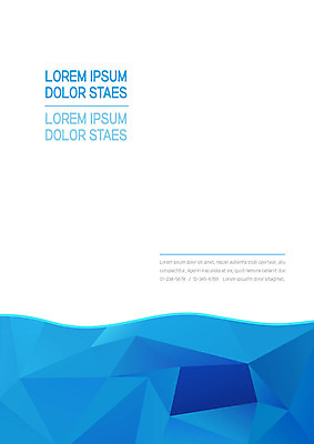템플릿 표지 사람없음 파란색 프레젠테이션 입체 문서템플릿 서식 문서 제안서 물결무늬 이미지템플릿 AI파일 물결 컬러 무늬 파일형식 벡터