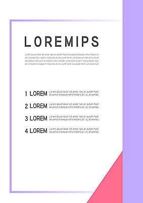 템플릿 내지 분홍색 사람없음 보라색 삼각형 프레젠테이션 문서템플릿 서식 문서 제안서 순서 목차 이미지템플릿 AI파일 도형 컬러 파일형식 벡터