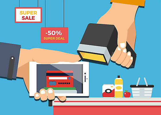 손 음료 일러스트 사람 신체부위 스마트폰 세일 거래 신용카드 계산 구매 사과 계산대 장바구니 결제 마트 공정 반값 핀테크 국내일러스트 AI파일 과일 모바일 금융 핸드폰 스마트기기 쇼핑 바구니 상점 파일형식 벡터