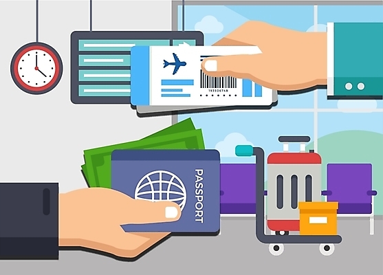 손 시계 의자 일러스트 창문 알림판 사람 신체부위 캐리어 카트 거래 티켓 공항 항공권 여권 공정 국내일러스트 AI파일 가구 교통시설 여행가방 파일형식 벡터