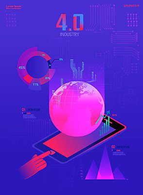 손 화살표 지구 일러스트 그래프 사람 성인 신체부위 빛 스마트폰 보라색 터치 회로판 스마트 사물인터넷 4차산업 AI_인공지능 국내일러스트 AI파일 산업 컬러 컨셉 정보기술 핸드폰 스마트기기 파일형식 벡터