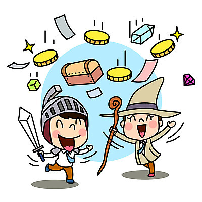 전신 여자 남자 일러스트 청소년 지팡이 고등학생 웃음 사람 이벤트 두명 쇼핑 분장 수능 게임 칼 끝 떨어짐 보석 즐거움 수험생 금화 보물상자 마술사복장 아이템 할인혜택 검투사 십대만 수능할인 국내일러스트 AI파일 직업 학생 옷 감정 컨셉 놀이 표정 세일 시험 마술사 황금 광석 파일형식 벡터 혜택